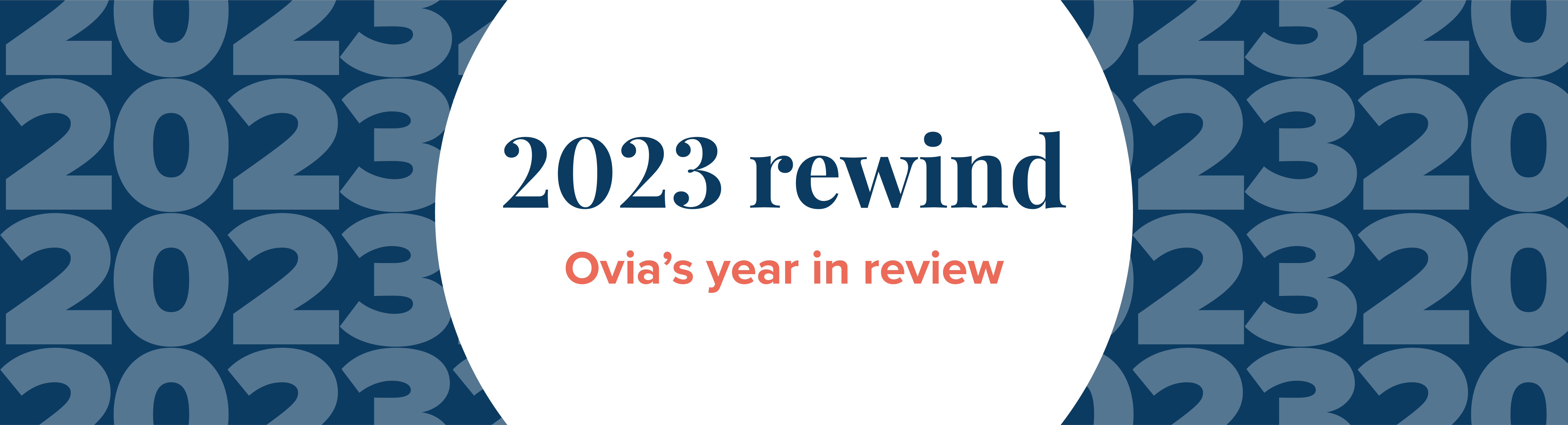 2022 Review Ovia's year in review